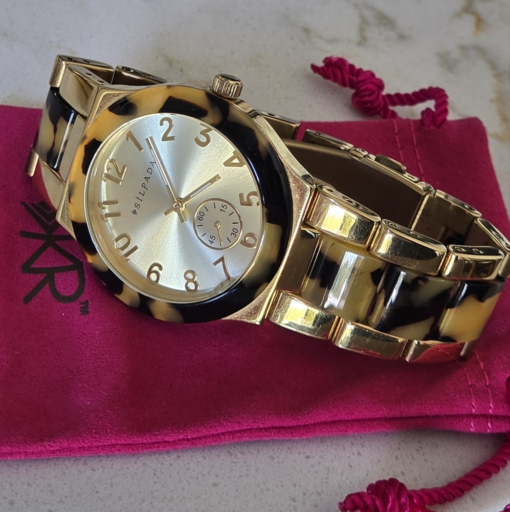 Silpada Timeless TORTOISE Watch - Picture 4 of 16